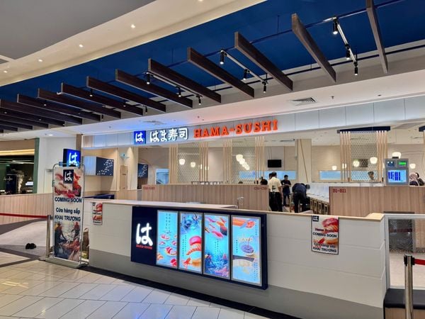 Lắp đặt hệ thống lọc nước 3M tại Hama Sushi Aeon Mall Tân Phú