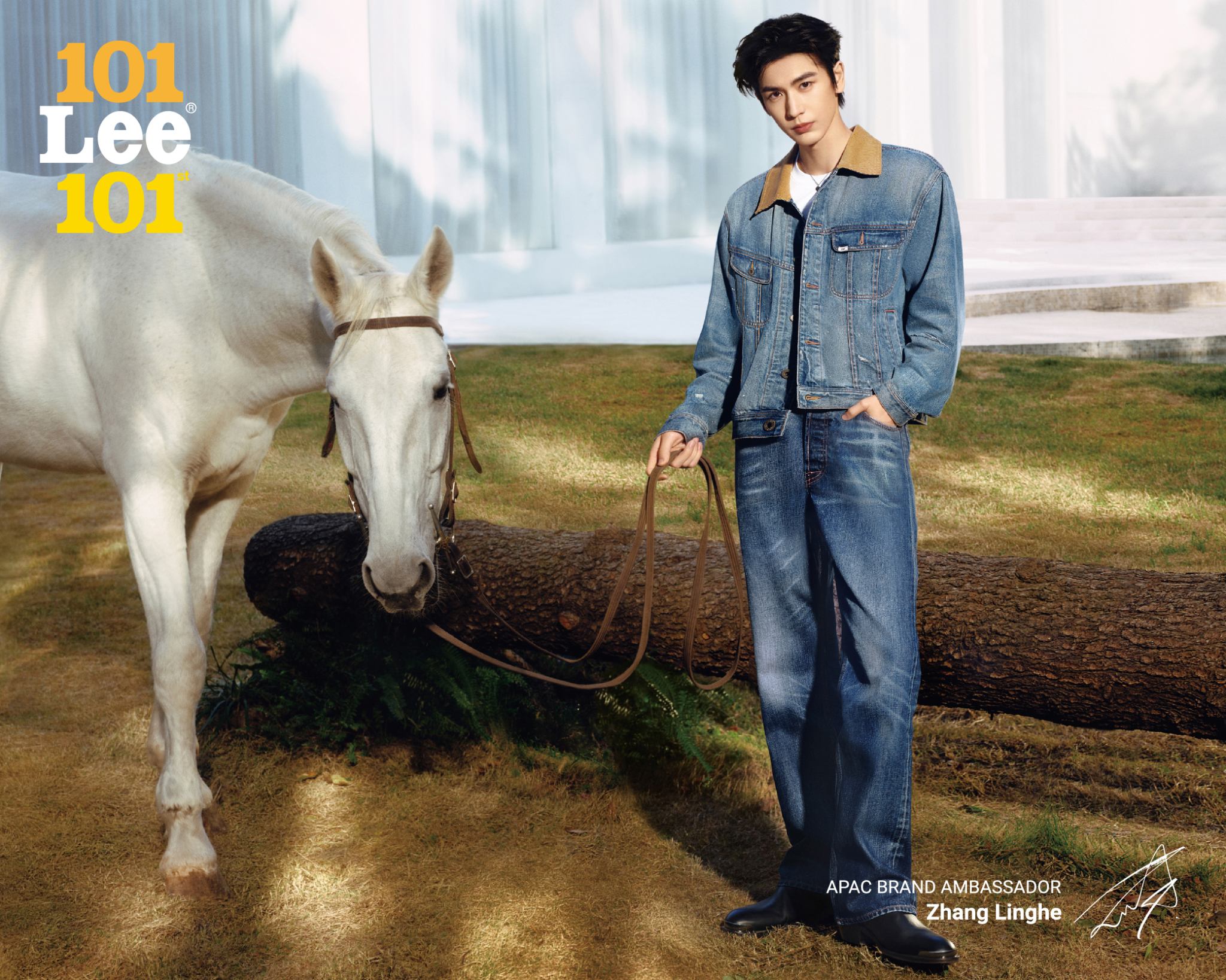 SS26 – LEE 101 cùng đại sứ thương hiệu APAC Trương Lăng Hách