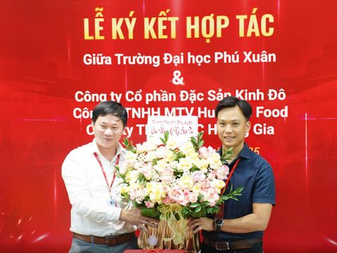 Lễ ký kết hợp tác giữa Trường Đại học Phú Xuân và các doanh nghiệp – Dấu mốc kết nối tri thức và thực tiễn