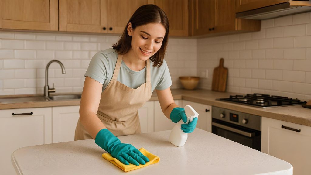 5 vị trí trong bếp dễ bẩn nhất và cách làm sạch an toàn