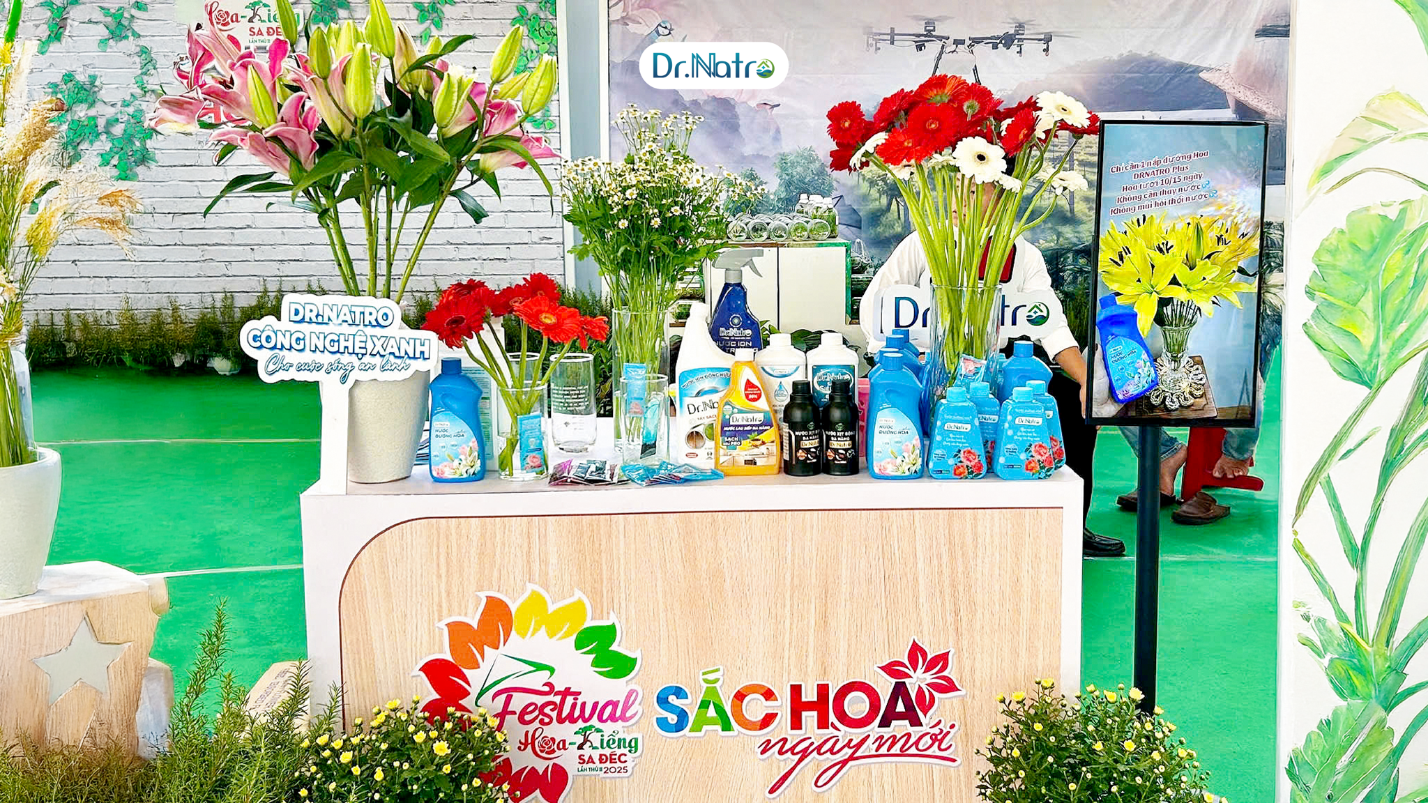 Dr.Natro đồng hành cùng Festival Hoa Kiểng Sa Đéc lần thứ II năm 2025