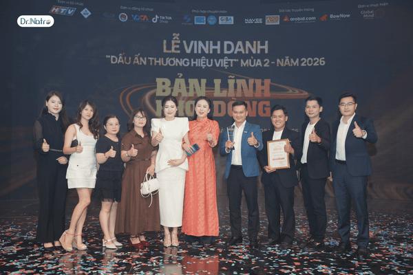 Dr.Natro giao lưu cùng bà Hồ Thị Quyên và các đối tác tại Made By Vietnam Day 2026