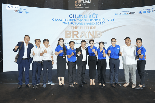 Đội ngũ Dr.Natro chúc mừng Top 5 The Future Brand 2026
