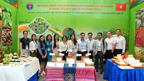 Bông Sen Vàng Tham Dự Hội Chợ Thương Mại Dược Liệu Quốc Tế 2025