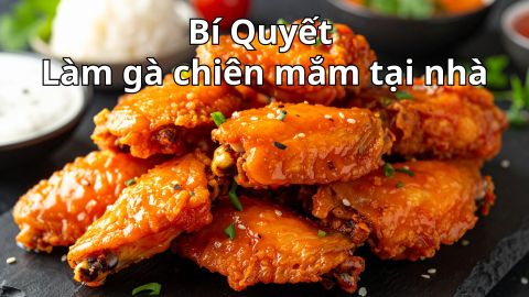 Bí quyết làm cơm gà chiên mắm ngon tại nhà đậm đà chuẩn vị quán