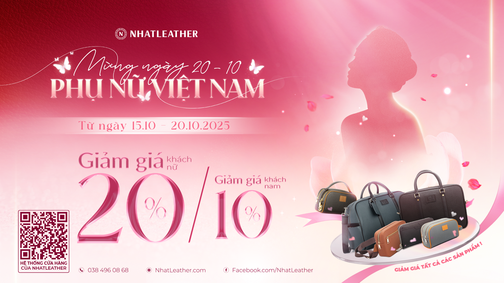 MỪNG NGÀY PHỤ NỮ VIỆT NAM | ƯU ĐÃI LỂN TỚI 20%