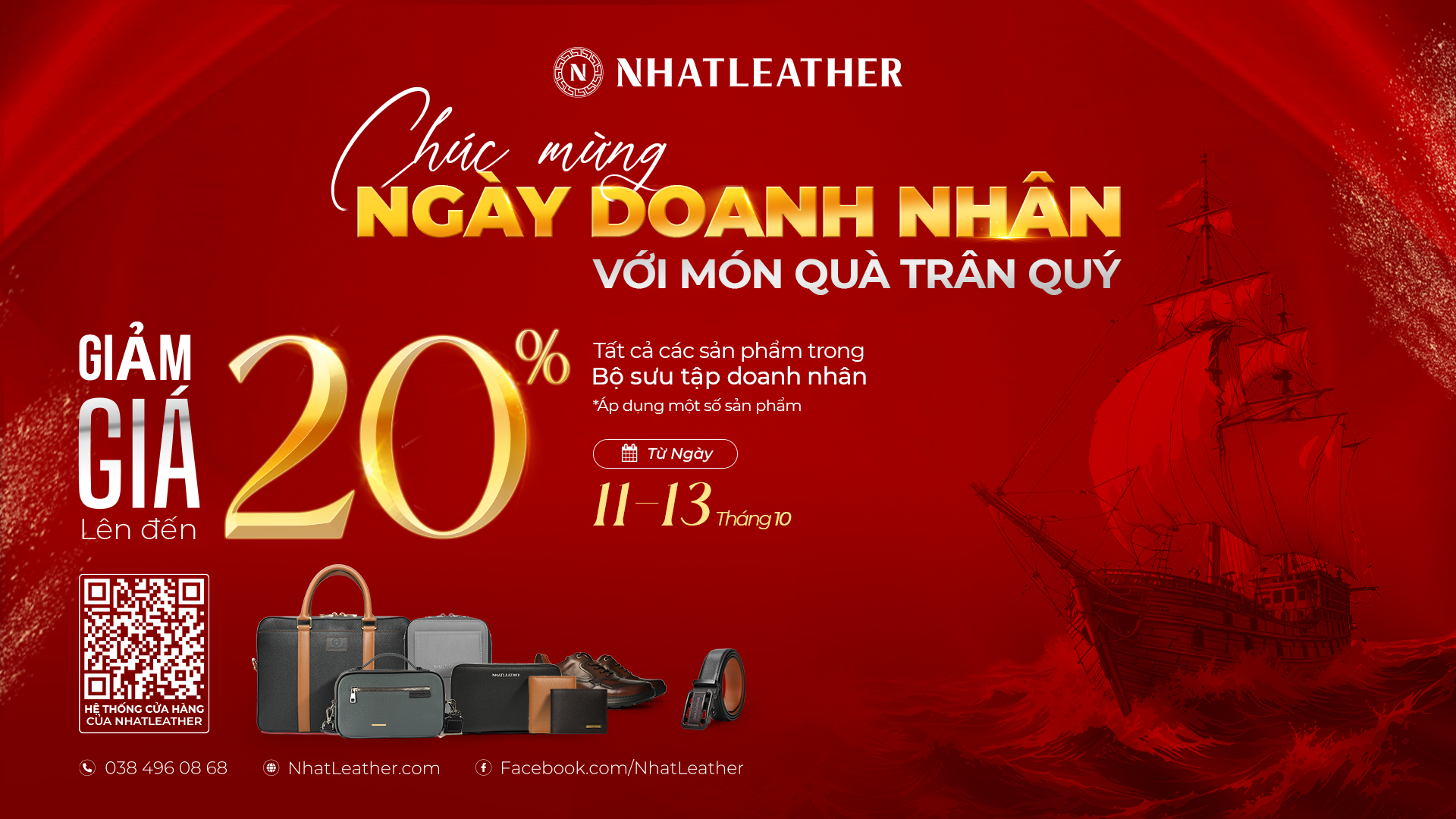 MỪNG NGÀY DOANH NHÂN VỚI MÓN QUÀ TRÂN QUÝ | ƯU ĐÃI LÊN TỚI 20%