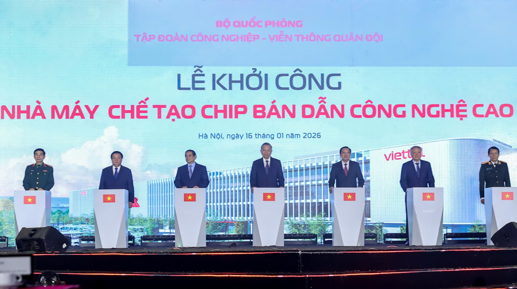 KHỞI CÔNG XÂY DỰNG NHÀ MÁY CHẾ TẠO CHIP BÁN DẪN ĐẦU TIÊN TẠI VIỆT NAM