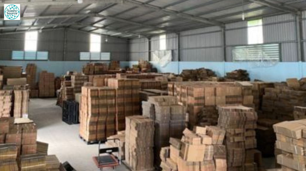 Paper packaging factory for rent in industrial parks in HCMC