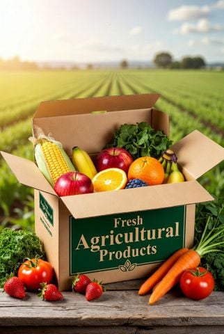 THÙNG CARTON ĐỰNG NÔNG SẢN: GIẢI PHÁP ĐÓNG GÓI TỐI ƯU GIÚP BẢO QUẢN VÀ TĂNG GIÁ TRỊ SẢN PHẨM