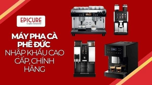 Review top 5 mẫu máy pha cà phê Đức cao cấp, chính hãng