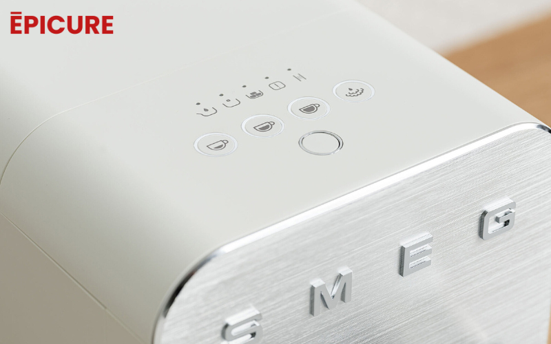 BCC12 có menu với 8 chương trình pha chế