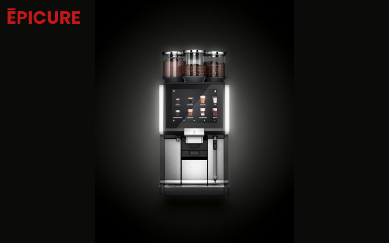 WMF 5000S+ có 4 hệ thống đánh sữa và hơi nước