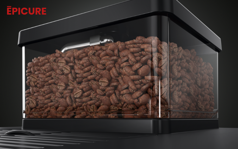 WMF 950s dùng hộc chứa hạt dung tích 750g