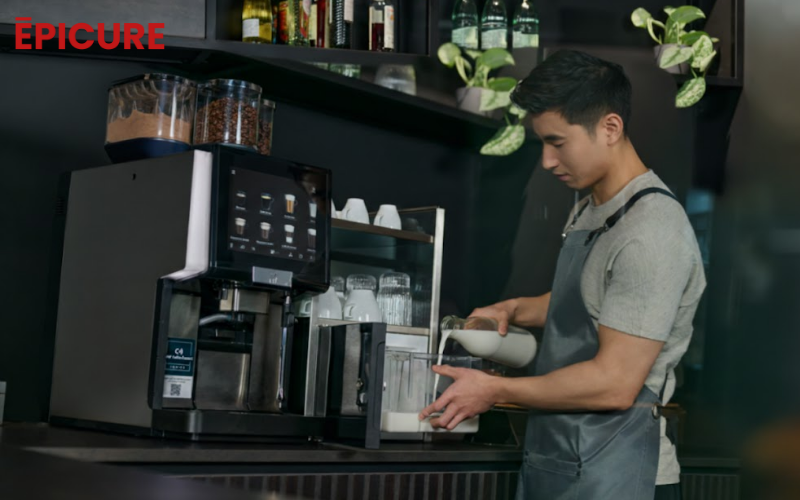 WMF 5000S+ dùng công nghệ phân tích dữ liệu từ xa