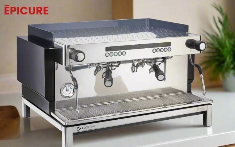 Máy Pha Cà Phê CREM EX3 2 Groups thiết kế gọn nhẹ
