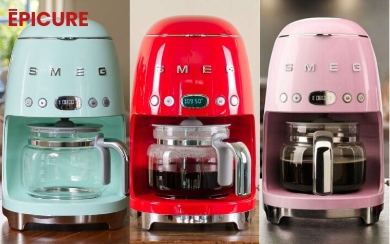 Thiết kế của máy pha cà phê SMEG