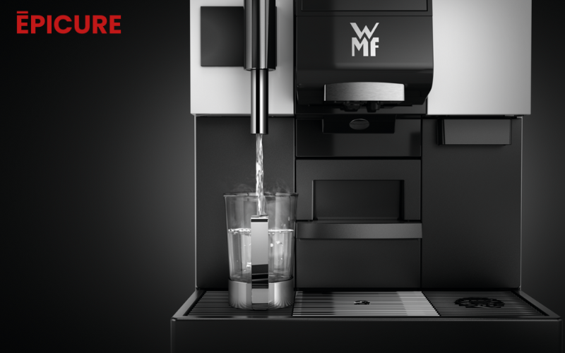 WMF 1100S có vòi nước nóng tách biệt