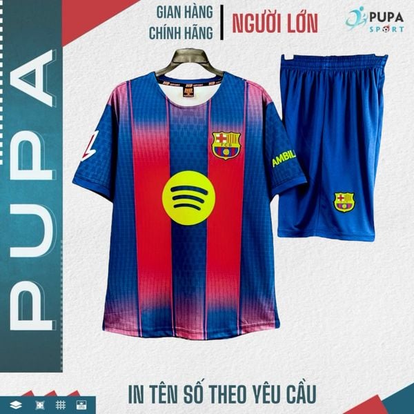 Chọn ngay áo Barca 2025 tại PUTA SPORT chuẩn form, giá rẻ hơn Tiktok 15.000đ