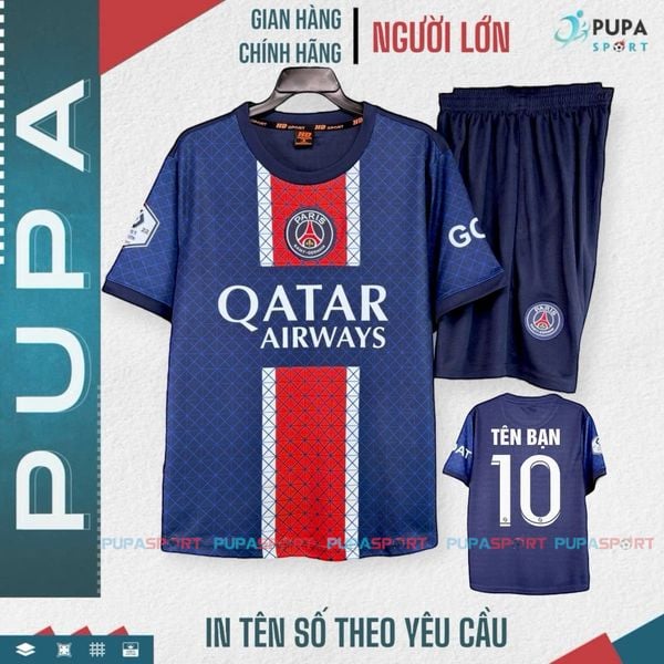 PUPA SPORT nơi bạn dễ dàng sở hữu áo PSG chính hãng, thoáng mát và bền đẹp