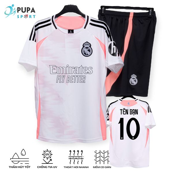 Áo Real Madrid tại PUTA SPORT chuẩn form, ra sân tự tin như Los Blancos