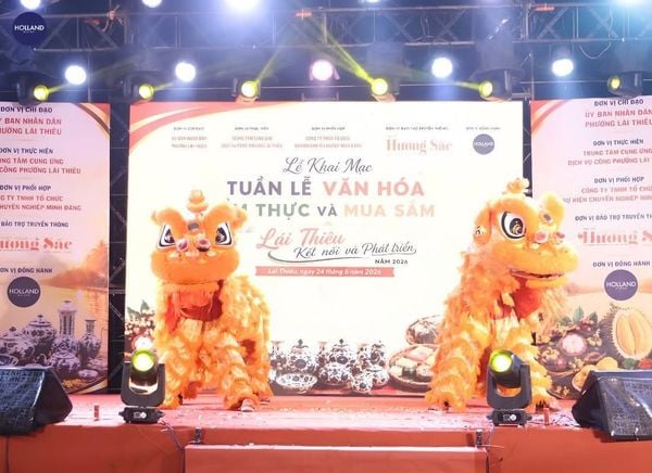 Holland Water đồng hành Tuần lễ Văn hóa, Ẩm thực & Mua sắm Lái Thiêu 2026