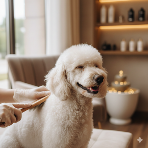 Bí quyết chăm sóc da và lông Poodle khỏe đẹp đúng cách