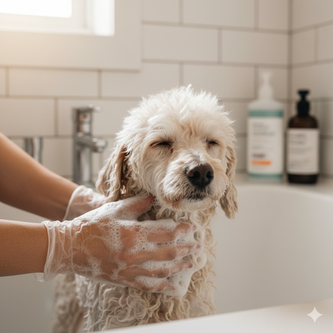10 Bước Tắm Poodle Tại Nhà Đúng Cách, Lông Mềm Mượt Chuẩn Spa