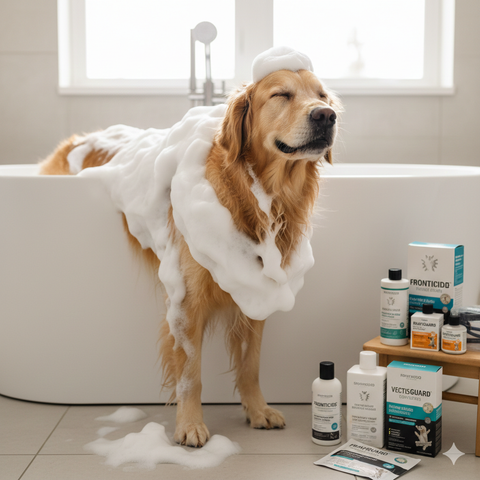 Bí kíp tiêu diệt ve rận cho thú cưng hiệu quả ngay tại nhà