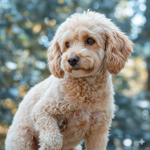 Nhận biết dấu hiệu và phương pháp điều trị kích ứng da ở chó Poodle
