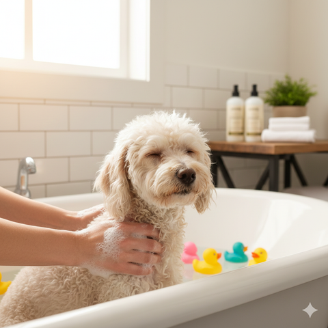 7 Mẹo Giảm Stress Cho Poodle Khi Tắm Hiệu Quả Nhất