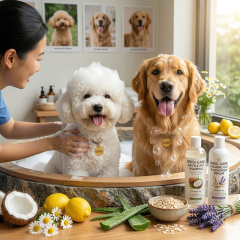 Bí Quyết Chọn Sữa Tắm Cho Chó Phù Hợp Với Từng Loại Da & Lông