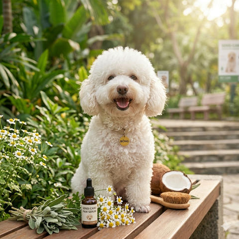 Chăm sóc lông Poodle xoăn mượt tự nhiên và giữ nếp chuẩn spa