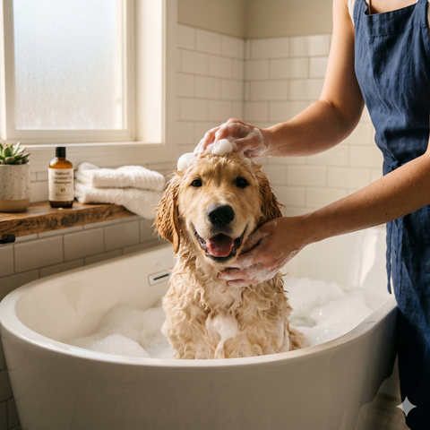Cẩm nang chọn sữa tắm chó con an toàn dịu nhẹ từ chuyên gia