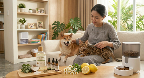 Giữ Da Lông Thú Cưng Khô Thoáng Trong Mùa Nồm Ẩm