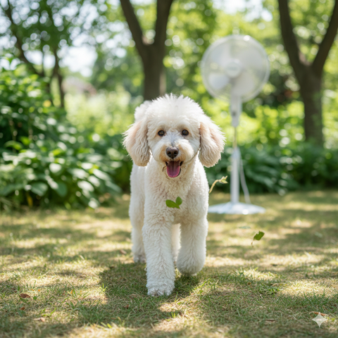 Kỹ thuật chăm sóc Poodle mùa hè giúp phòng tránh sốc nhiệt