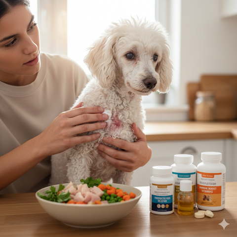 Chó Bị Nấm Nên Ăn Gì? 9+ Mẹo Dinh Dưỡng Giúp Chó Nhanh Khỏi