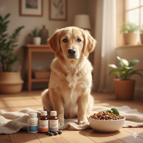 Chó bị rụng lông quanh mắt: Dinh dưỡng và chăm sóc hiệu quả