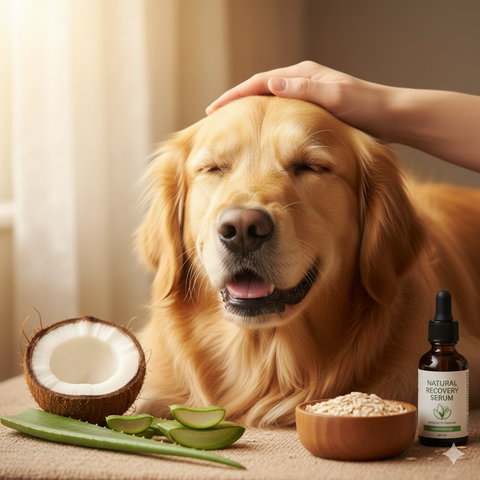 Dầu Dừa Phục Hồi Da Lông Chó Sau Ve: Mềm Mượt Tự Nhiên