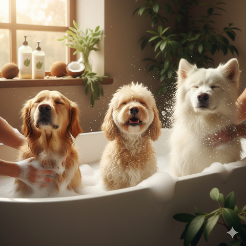 Dầu Tắm Serum Beam Paws Dưỡng Ẩm Sâu Cho Chó Lông Xù