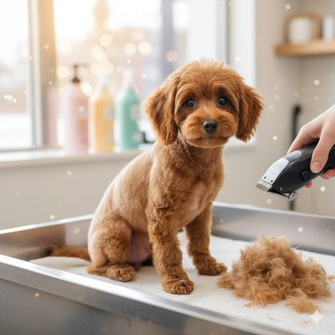 Hướng Dẫn Cạo Lông Máu Cho Poodle Lần Đầu Chi Tiết A-Z