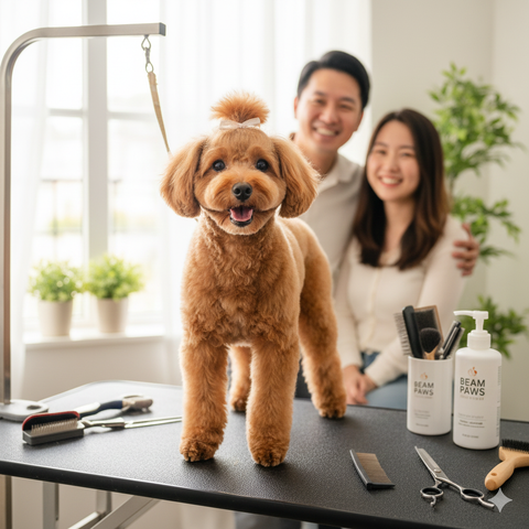 Hướng dẫn cắt tỉa lông Poodle tại nhà: Bí quyết cho bộ lông bồng bềnh