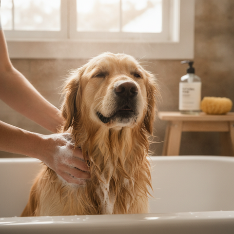 Hướng Dẫn Tắm Chó Đúng Cách Tại Nhà Với Serum Beam Paws