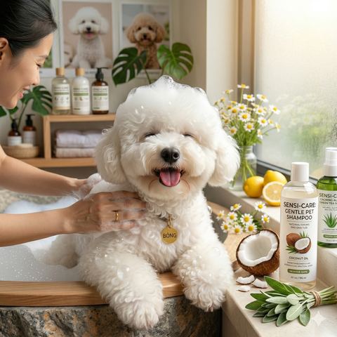 Hướng dẫn tắm cho chó bị viêm da giúp phục hồi và giảm ngứa nhanh