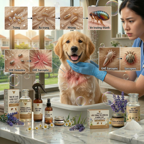 Nấm Da Ở Chó: Nhận Biết Triệu Chứng Và Giải Pháp Chăm Sóc Hiệu Quả