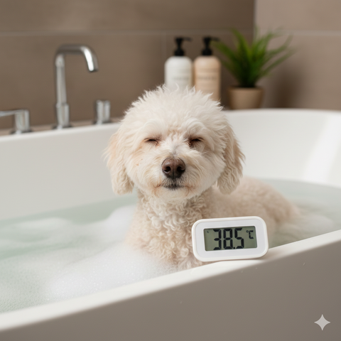 7 Điều Cần Biết Về Nhiệt Độ Nước Tắm Cho Chó Poodle