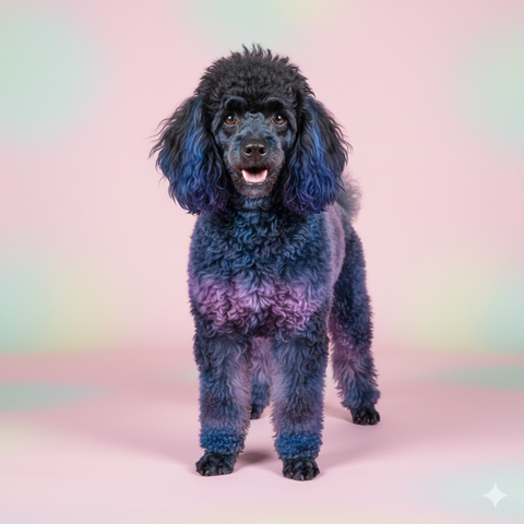 Nhuộm Lông Poodle Đen: Từ A đến Z cho Bé Cưng!