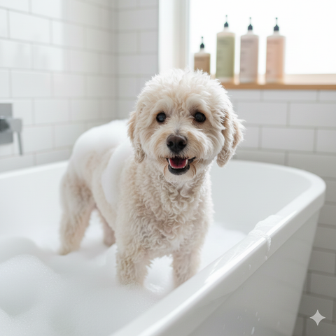 Poodle: Tần Suất Tắm và Chăm Sóc Lông Đúng Cách