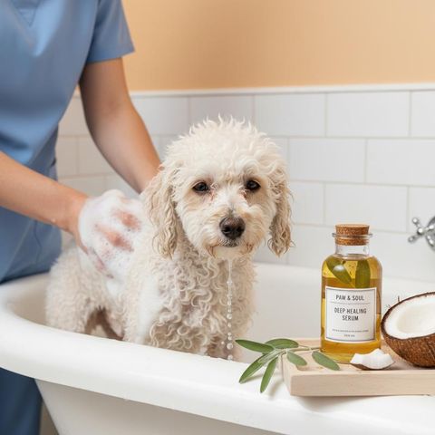 Sữa Tắm Cho Chó Bị Ghẻ Dứt Điểm Và An Toàn Cho Da