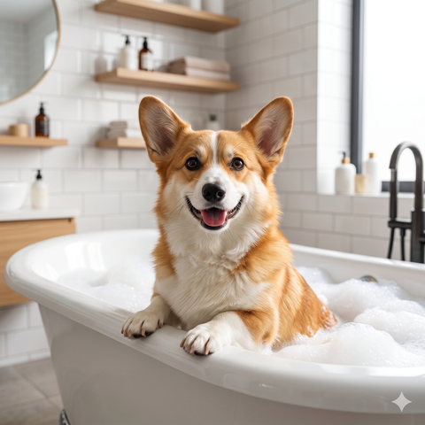 Bí Quyết Chọn Sữa Tắm Cho Chó Corgi Dưỡng Lông Mềm Mượt